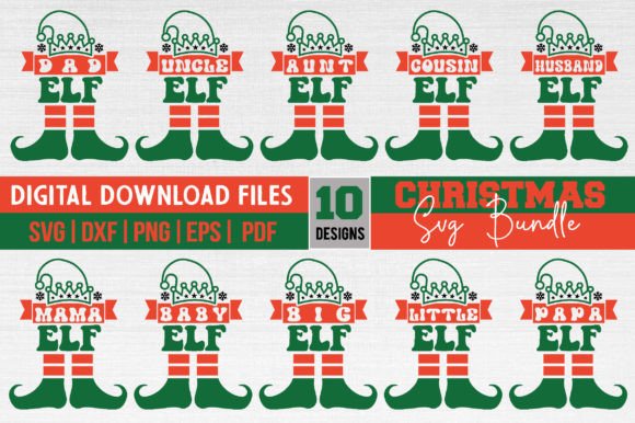 Download Christmas Family Svg Design Bundle Vol 2 - Family svg Collection