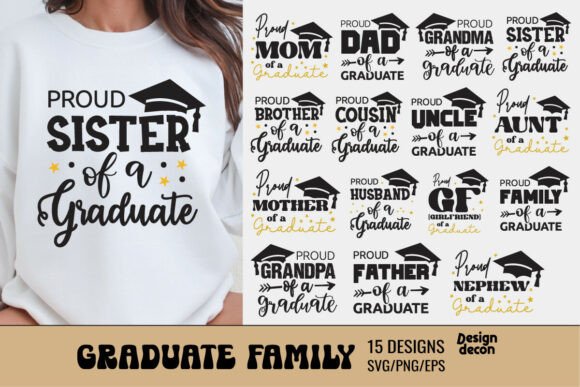 Download Graduation Family SVG PNG Bundle - Family svg Collection