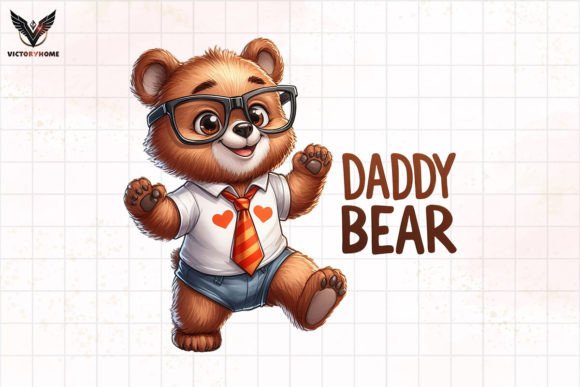 Download Daddy Bear Sublimation Clipart PNG - Daddy bear Collection